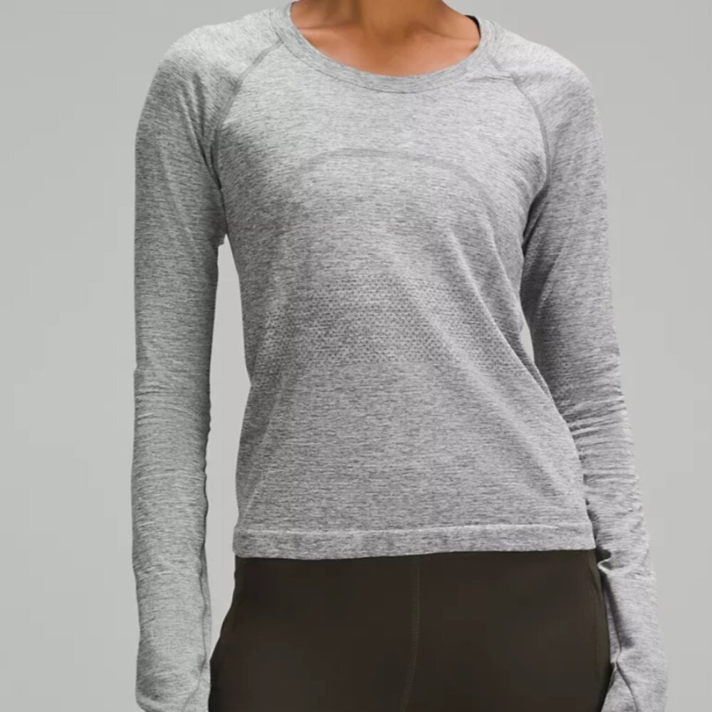 Lululemon Swiftly Tech Long-Sleeve Shirt 2.0 Waist Length